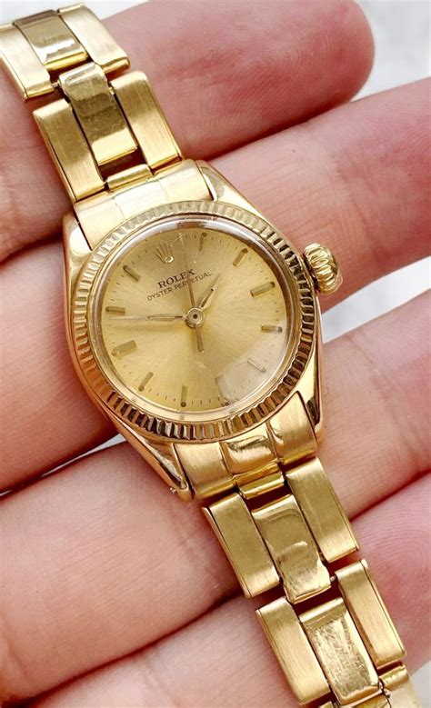 vintage ladies gold rolex